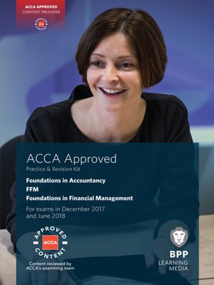 cover image of FIA Foundations in Financial Management FFM: Practice and Revision Kit